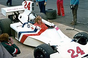 James Hunt with Hesketh