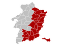 Judicial Arrondissement Tongeren2 Belgium Map