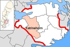 Katrineholm Municipality in Södermanland County.png