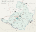 Map of Big Bend National Park