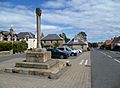 Mercat Cross at Cockburnspath, Berwickshire