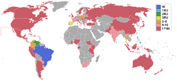 Miss Earth 2009 Map