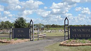 Peak Downs cemetery, 2016