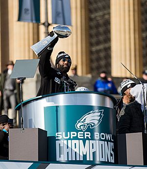 Philadelphia Eagles Super Bowl LII Victory Parade (40140584832) (cropped)