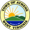 Official seal of Athens, West Virginia