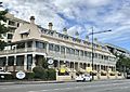 Terraced house on Coronation Drive at Milton, Queensland