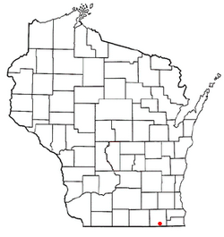 Location of the Town of Linn, Wisconsin