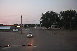 Wolf Point Montana Rail Crossing