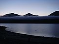 Afognak Island and fog at midnight in July, Alaska 2009 206