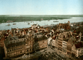 Antwerp and the river Scheldt, photochrom