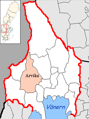 Arvika Municipality in Värmland County.png