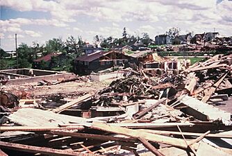 Barneveld tornado damage