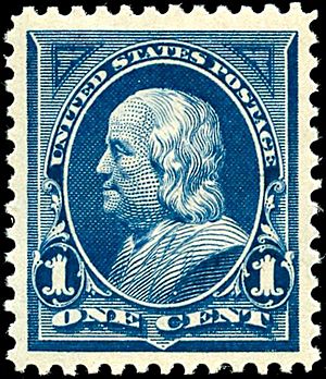 Benjamin Franklin2 1895 Issue-1c