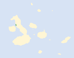 Camarhynchus heliobates map.svg