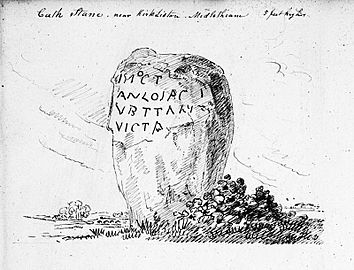 Cat Stane, Kirkliston, 1860