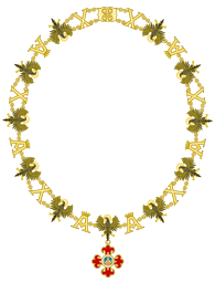 Collar of the Civil Order of Alfonso X, the Wise.svg