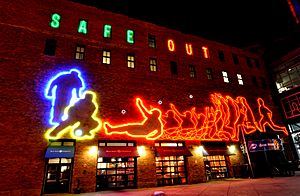 Coors Field Lights, Denver Colorado