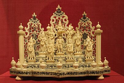 Dashavtar Ivory Carving