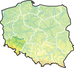 Location within Poland