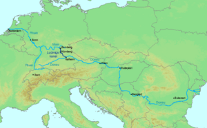 Europa Ludwigskanal Rhein Main Donau