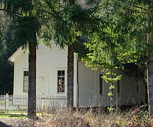 Former school - Mountaindale, Oregon