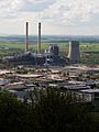 Heilbronn PowerPlant view from Wartberg