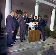 John F. Kennedy, turkey pardon