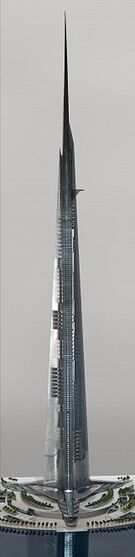 Kingdom Tower, Jeddah, render 2