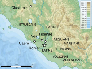 Latium -5th Century map-en