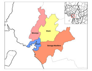 Littoral Cameroon divisions