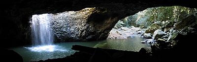 Natural Bridge Panorama