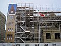 Scaffolding at City Hall