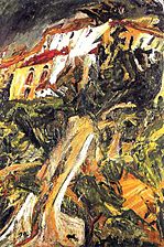 Soutine - Chemin Fontaine Fils à Céret (1920)