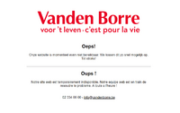 Vanden Borre Website Offline.webp