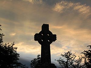 Celtic cross Knock Ireland