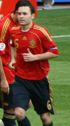 España Suecia inicio Iniesta