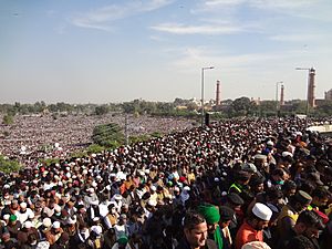 Funeral Khadim Hussain Rizvi