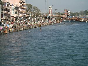 Ganges at Haridwar, Uttarakhand