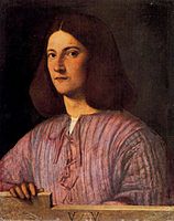 Giorgione - Portrait of a young man - Gemäldegalerie, Berlin