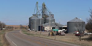 Hendley, seen from Nebraska Highway 89