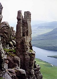 Lobster Claw on Stac Pollaidh