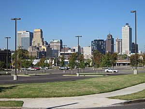 Memphis Skyline from Poplar Ave