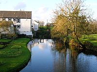 Millhall Mill & Polnoon millpond