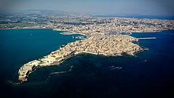 Ortigia dall'alto