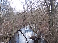 Peters River in Woonsocket