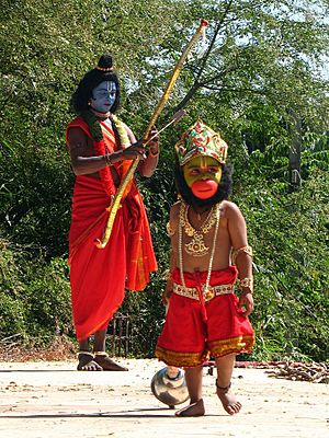 Ramlila artists