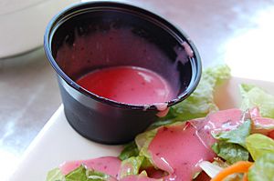 Raspberry vinaigrette