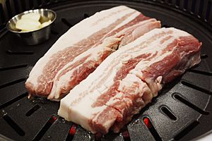 Samgyeopsal (pork belly)