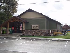 City hall in Uintah, October 2011