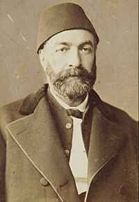 Photograph of Ziya Pasha taken by Abdullah Frères